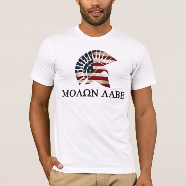 CAMISETA MOLON LABE (Anverso)