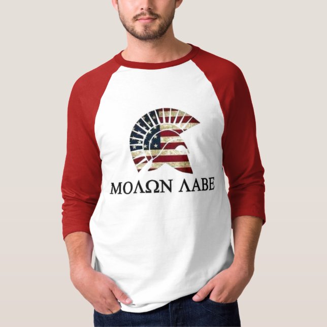 CAMISETA MOLON LABE (Anverso)