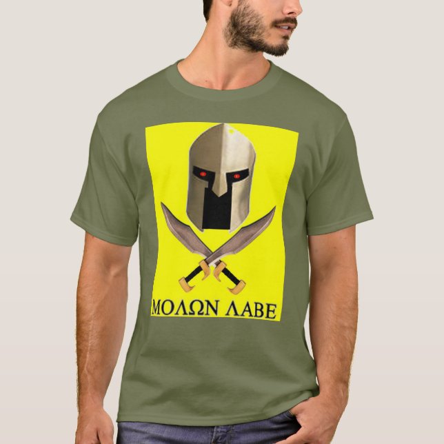 CAMISETA MOLON LABE (Anverso)