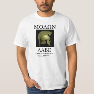Camiseta ¡Molon Labe!