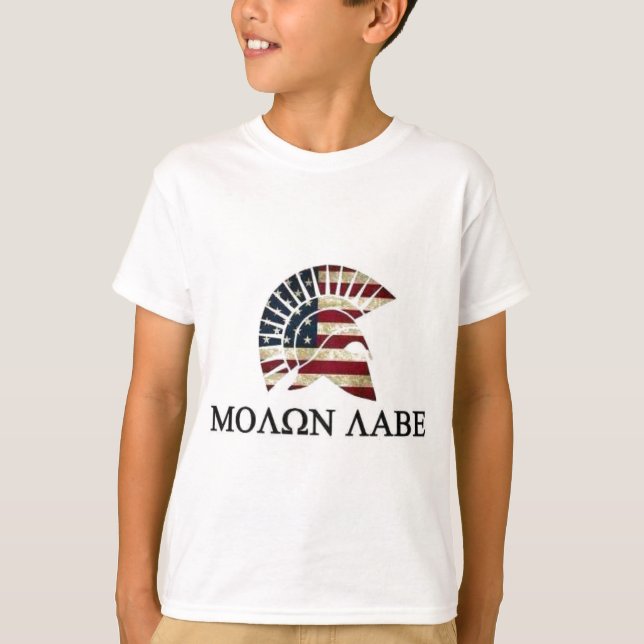 CAMISETA MOLON LABE (Anverso)