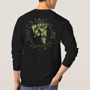 Camiseta Molon Labe Casco Espartano Camuflaje Militar Hombr