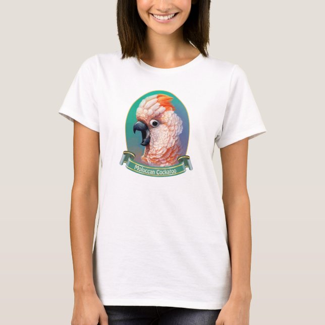 Camiseta Moluccan Cockatoo (Anverso)