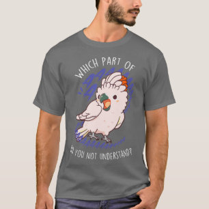 Camiseta Moluccan Cockatoo Parrot Aaaa