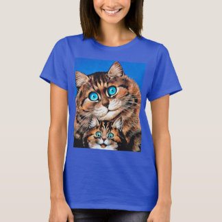 Camiseta Mom and Kitty Cats, Louis Wain T-Shirt