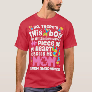 Camiseta Mom Autism for Men Women Boys Girls Kids Teacher S