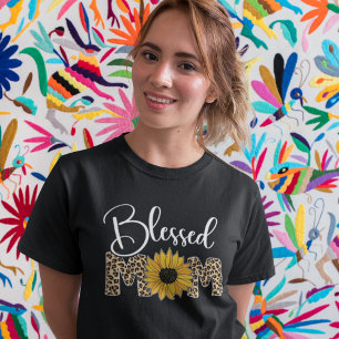 Camiseta Mom Blessed Cute Mother Day