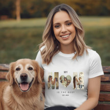 Camiseta MOM Corazón con Foto Personalizada de Mod