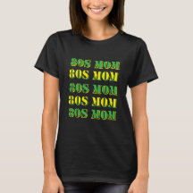 Camiseta MOM de los 80