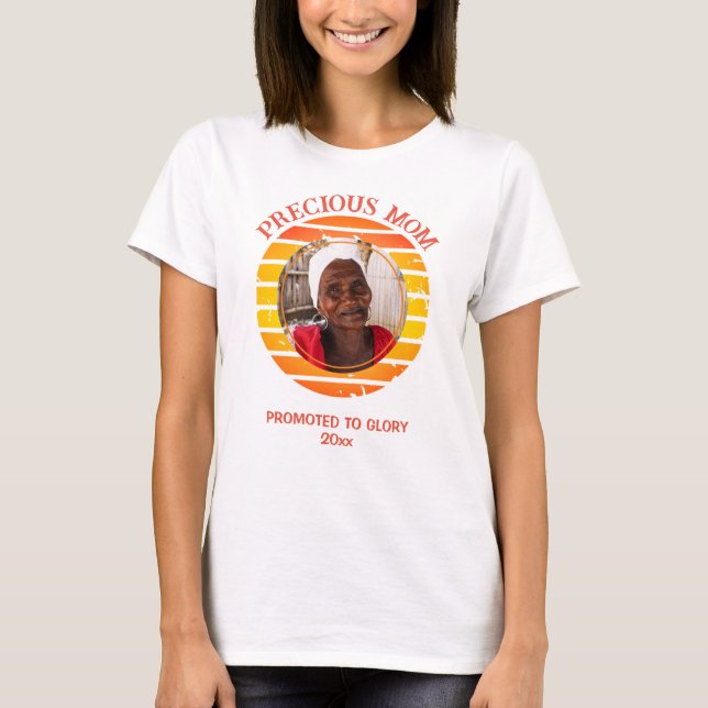 Camiseta MOM desanimada fue promovida a la GLORIA del Día d (Anverso)