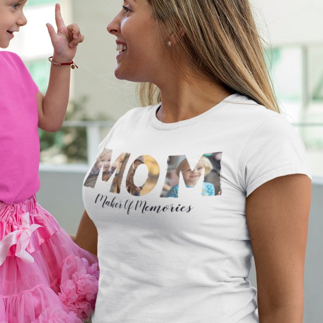 Camiseta MOM: Fabricante de Recuerdos personalizado (MOM Maker of Memories T-shirt)
