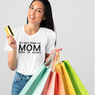 Camiseta MOM Hecho De Dinero