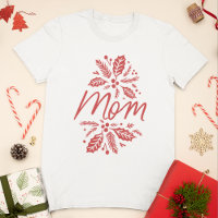 Mom Holly Berry Red Holiday