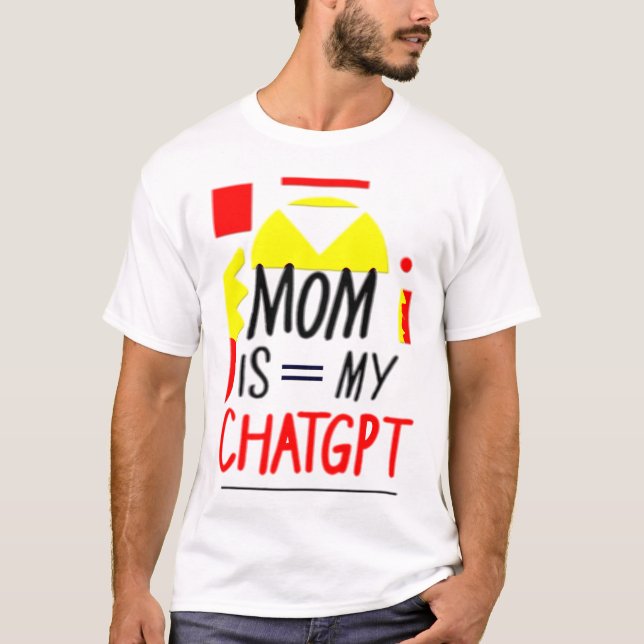 CAMISETA MOM IS = MI CHATGPT (Anverso)