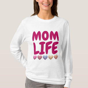 CAMISETA MOM LIFE T-SHIRTS