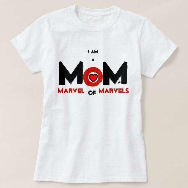 Camiseta MOM: Marvel of Marvels (Diseño del anverso)
