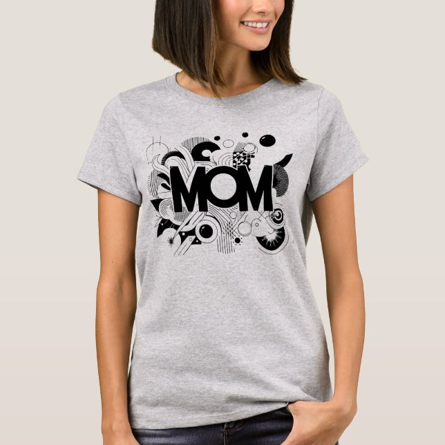 Camiseta MOM: More than Three Letters (Anverso)