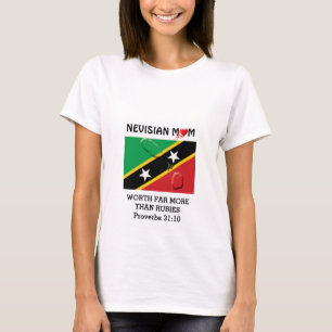 Camiseta MOM NEVISIANA VALE Más Que Rúbilos PROVERBS 31
