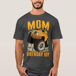 Camiseta Mom of the Birthday Boy Monster Truck Birthday 
