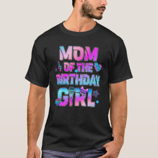 Camiseta Mom Of The K-Pop Birthday Girls Korean Music Famil