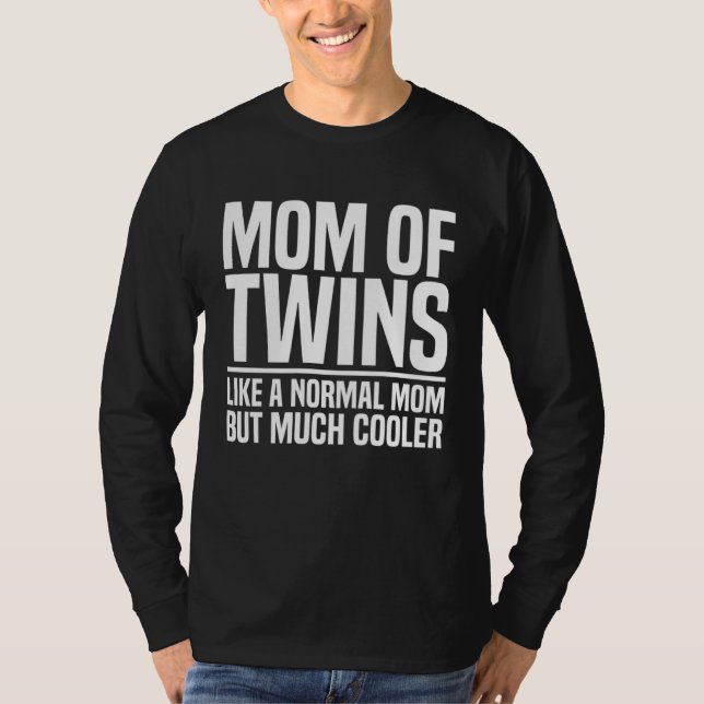 Camiseta Mom of Twins Twin Mom (Anverso)
