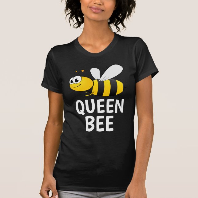 CAMISETA MOM QUEEN BEE LADIES T-SHIRTS (Anverso)