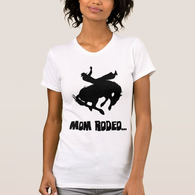 Camiseta Mom Rodeo (Anverso)