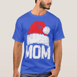 Camiseta Mom Santa Christmas Family Matching Pajamas Mama X