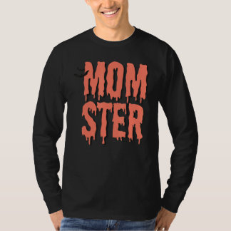 Camiseta Mom Ster Melting Spooky Vibes Bat Hippie Costume H