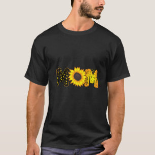 Camiseta Mom Sunflower Blouse Family Mama Mothers Day