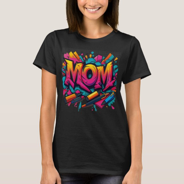 Camiseta Mom: The First Heroine (Anverso)