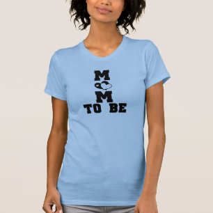 Camiseta MOM to Be - Texto negro