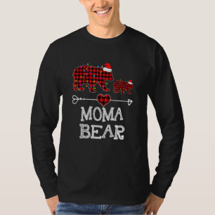 Camiseta Moma Bear Shirt Red Buffalo Moma Bear Pajama