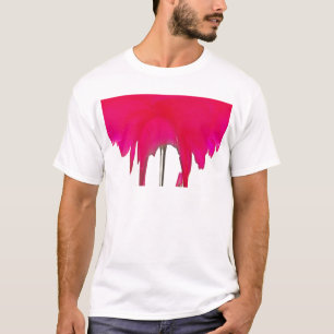 Camiseta Momento capturado: Elegancia de Petal de Rosa Roja