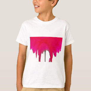 Camiseta Momento capturado: Elegancia de Petal de Rosa Roja