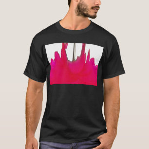 Camiseta Momento capturado: Elegancia de Petal de Rosa Roja