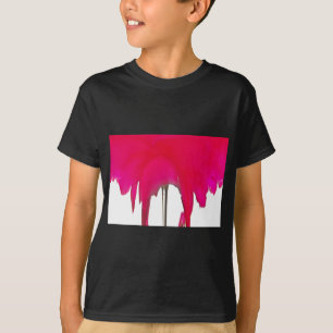 Camiseta Momento capturado: Elegancia de Petal de Rosa Roja