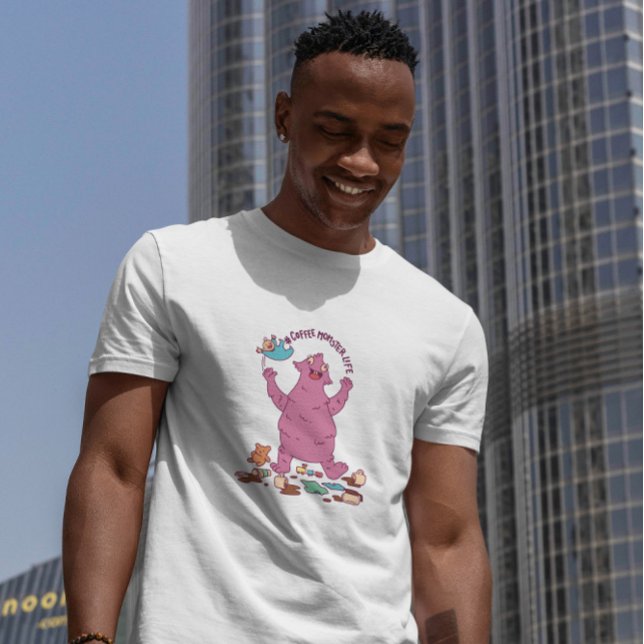 Camiseta Momento de café lindo (Subido por el creador)