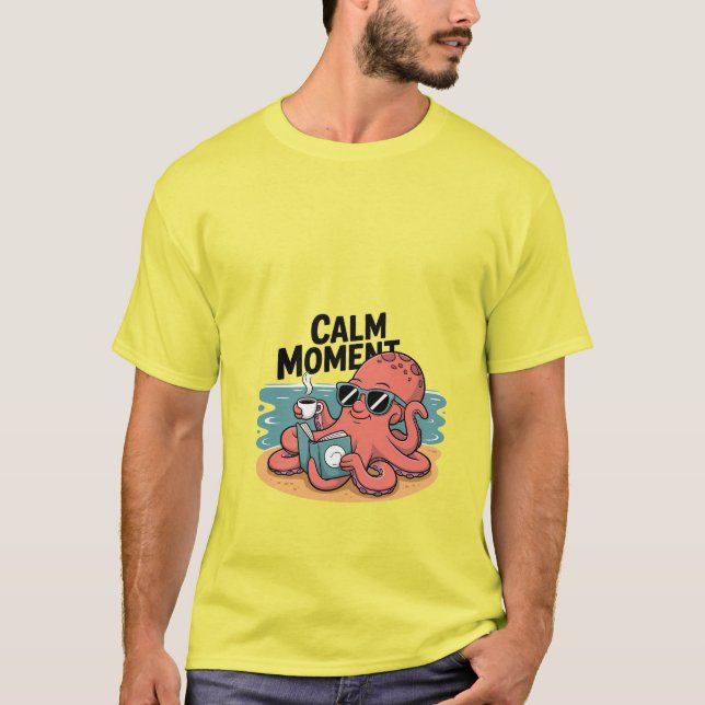 Camiseta Momento de calma (Anverso)