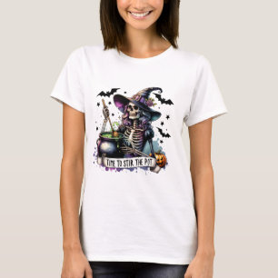 Camiseta Momento de despertar el diseño de la travesura de