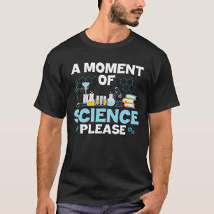 Camiseta Momento de enseñanza de ciencia divertida sobre q