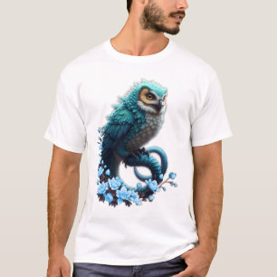 Camiseta Momento de la sabiduría, la lechuza mágica, majest