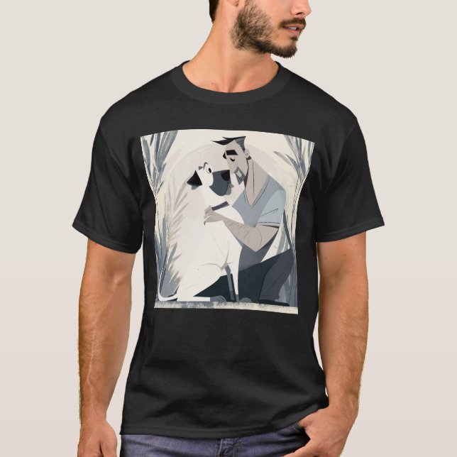 Camiseta Momento de Papá Perro (Anverso)