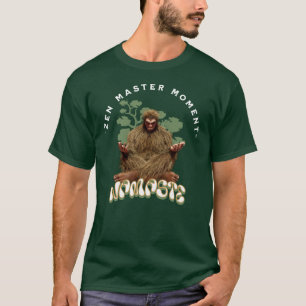 Camiseta Momento del Maestro Zen Namaste - Meditación de Bi