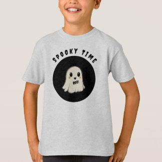 Camiseta Momento espeluznante con el fantasma de Halloween