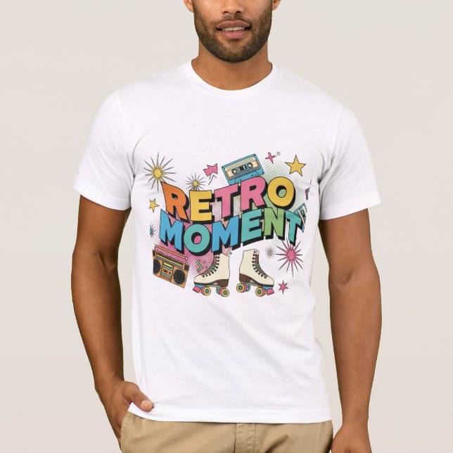 Camiseta Momento retro - Tee gráfico Groovy (Anverso)