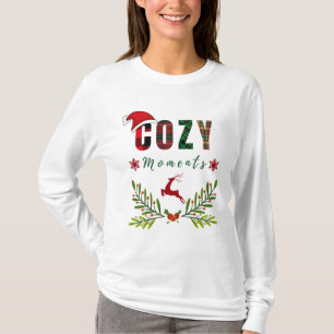 Camiseta Momentos acogedores Navidades festivos de diseño d