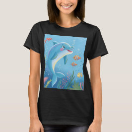 Camiseta Momentos alegres de delfines