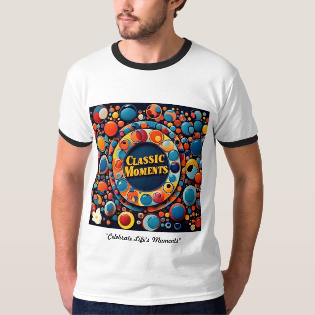 Camiseta "Momentos clásicos a tiempo" (Anverso)