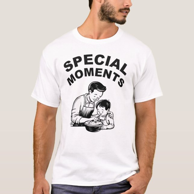 Camiseta Momentos especiales en el día del padre (Anverso)